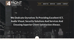 Desktop Screenshot of 4frontconsultants.com